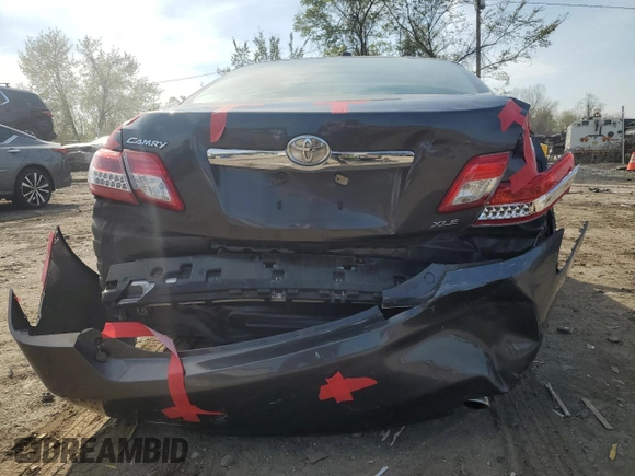 2011 Toyota Camry LE with VIN 4T1BF3EK7BU198117, listed as a Copart auction lot 53071625 with 141,310 mi miles and Salvage Title. Bid and sale history available at carsss.com. Image 6.