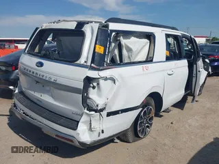 2024 Ford Expedition Max XLT with VIN 1FMJK1H81REA32577, listed as a IAAI auction lot 42053847 with Not provided miles and . Bid and sale history available at DreamBid. Image 4.