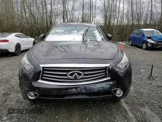 2015 Infiniti QX70 z VIN JN8CS1MW3FM480682, wystawiony jako Copart lot #44466285 z przebiegiem Nie podano mil oraz Szkoda całkowita • Salvage title. Historia ofert i sprzedaży dostępna na DreamBid. Obrazek 12.