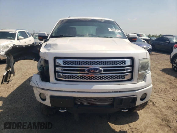 2013 Ford F-150 XL with VIN 1FTFW1ET7DFD93001, listed as a Copart auction lot 50270165 with 150,869 mi miles and Salvage Title. Bid and sale history available at carsss.com. Image 5.