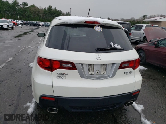 2011 Acura RDX with VIN 5J8TB2H28BA001954, listed as a Copart auction lot 82626444 with 103,474 mi miles and Salvage Title. Bid and sale history available at carsss.com. Image 6.