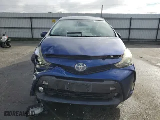 2015 Toyota Prius v Two with VIN JTDZN3EU1FJ028897, listed as a Copart auction lot 45058995 with 53,054 mi miles and Salvage Title. Bid and sale history available at carsss.com. Image 5.