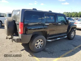 2009 Hummer H3 SUV with VIN 5GTEN13E098160892, listed as a Copart auction lot 74005344 with 224,542 mi miles and Salvage Title. Bid and sale history available at carsss.com. Image 3.