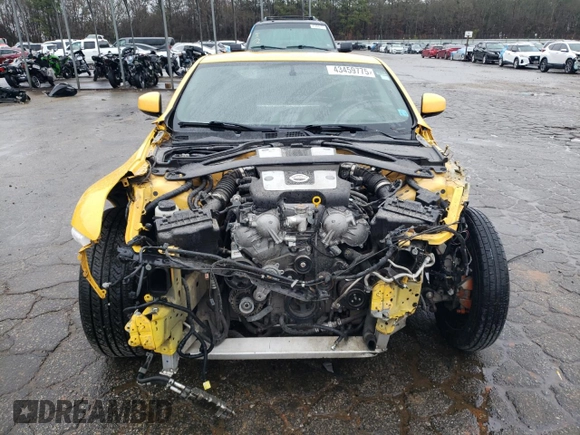 2017 Nissan 370Z z VIN JN1AZ4EH9HM955466, wystawiony jako Copart lot #43459775 z przebiegiem 151 694 mil mil oraz Szkoda całkowita • Salvage title. Historia ofert i sprzedaży dostępna na DreamBid. Obrazek 5.
