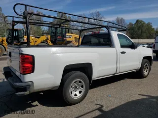 2018 Chevrolet Silverado 1500 Work Truck with VIN 1GCNCNEH6JZ340002, listed as a Copart auction lot 49442395 with 202,606 mi miles and Clean Title. Bid and sale history available at carsss.com. Image 3.
