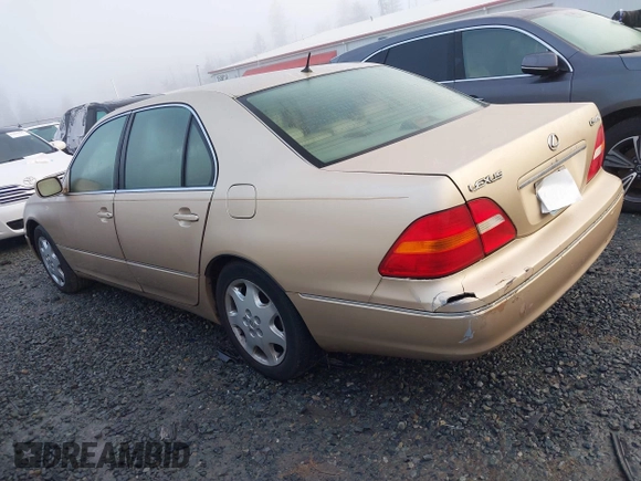 2001 Lexus LS 430 z VIN JTHBN30F410007341, wystawiony jako IAAI lot #41261861 z przebiegiem 214 968 mil mil oraz . Historia ofert i sprzedaży dostępna na DreamBid. Obrazek 3.