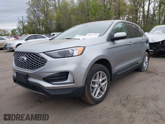 2024 Ford Edge SEL with VIN 2FMPK4J91RBA37000, listed as a IAAI auction lot 42067459 with 34,112 mi miles. Bid and sale history available at carsss.com. Image 17.