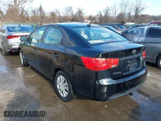 2012 Kia Forte EX with VIN KNAFU4A20C5545447, listed as a IAAI auction lot 41542267 with 157,782 mi miles. Bid and sale history available at carsss.com. Image 3.