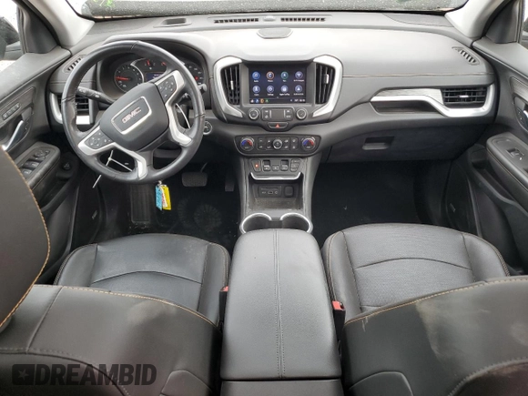2020 GMC Terrain SLT z VIN 3GKALVEX2LL200629, wystawiony jako Copart lot #45706165 z przebiegiem 24 039 mil mil oraz Szkoda całkowita • Salvage title. Historia ofert i sprzedaży dostępna na DreamBid. Obrazek 8.