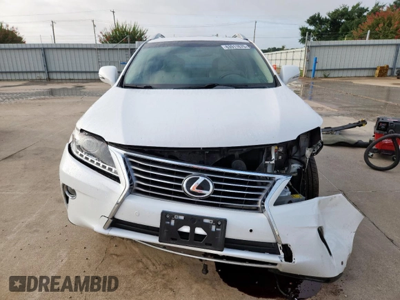 2013 Lexus RX 350 with VIN 2T2ZK1BA2DC102730, listed as a Copart auction lot 63911675 with 105,347 mi miles and Salvage title. Bid and sale history available at DreamBid. Image 5.