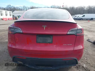 2023 Tesla Model Y Long Range with VIN 7SAYGDEE7PF672887, listed as a IAAI auction lot 41744398 with Not Provided miles. Bid and sale history available at carsss.com. Image 15.