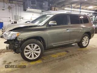 2010 Toyota Highlander Hybrid with VIN JTEBW3EHXA2039378, listed as a Copart auction lot 87693835 with 81,365 mi miles and Salvage Title. Bid and sale history available at carsss.com. Image 1.