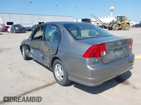 2005 Honda Civic with VIN JHMES966X5S003661, listed as a IAAI auction lot 41991358 with 145,574 mi miles and . Bid and sale history available at DreamBid. Image 3.