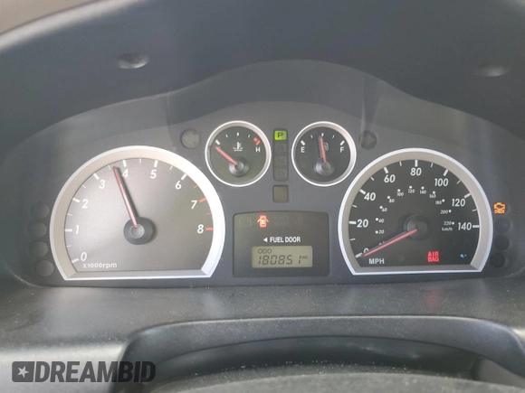 2005 Hyundai Santa Fe GLS with VIN KM8SC13D05U926608, listed as a Copart auction lot 69469634 with 180,851 mi miles and Salvage Title. Bid and sale history available at carsss.com. Image 8.