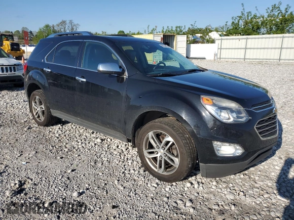 2016 Chevrolet Equinox LTZ with VIN 2GNFLGEK9G6278747, listed as a Copart auction lot 56234185 with 155,942 mi miles and Salvage title. Bid and sale history available at DreamBid. Image 4.