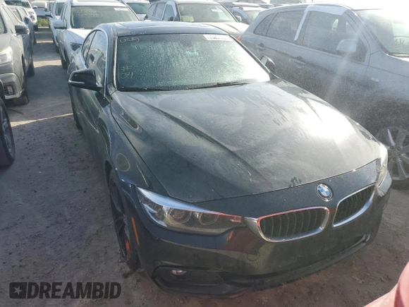 2018 BMW 4 Series 430i with VIN WBA4W3C54JAB87165, listed as a Copart auction lot 76205724 with 62,952 mi miles and Non Repairable. Bid and sale history available at DreamBid. Image 5.