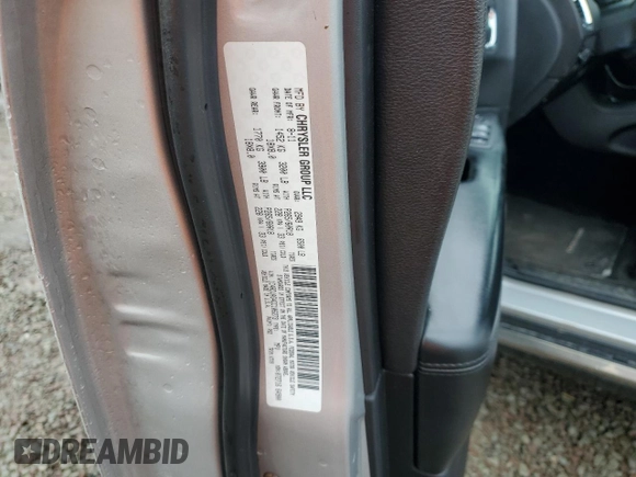 2012 Dodge Durango SXT with VIN 1C4RDJAG4CC106273, listed as a Copart auction lot 59767205 with 223,098 mi miles and Salvage title. Bid and sale history available at DreamBid. Image 14.