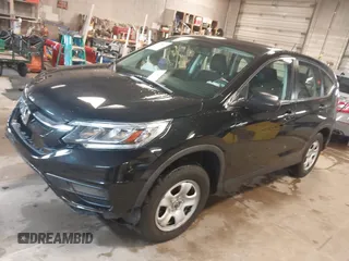 2016 Honda CR-V LX with VIN 5J6RM4H36GL058103, listed as a IAAI auction lot 42038552 with 106,868 mi miles. Bid and sale history available at carsss.com. Image 2.