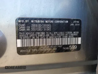 2014 Mitsubishi Lancer ES with VIN JA32U2FU6EU017497, listed as a Copart auction lot 51835995 with 146,874 mi miles and Salvage Title. Bid and sale history available at carsss.com. Image 15.
