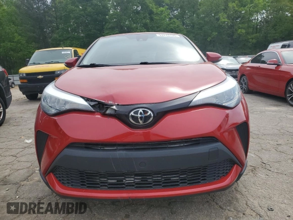 2020 Toyota C-HR LE with VIN NMTKHMBX0LR105625, listed as a Copart auction lot 53243755 with 83,142 mi miles and Clean Title. Bid and sale history available at DreamBid. Image 5.
