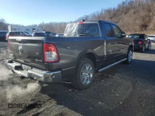 2021 Ram 1500 Big Horn with VIN 1C6SRFBT1MN831337, listed as a Copart auction lot 84891484 with 69,700 mi miles and Salvage Title. Bid and sale history available at carsss.com. Image 3.