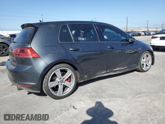 2017 Volkswagen GTI S z VIN 3VW547AU6HM048290, wystawiony jako Copart lot #55646065 z przebiegiem 83 581 mil mil oraz Szkoda całkowita • Salvage title. Historia ofert i sprzedaży dostępna na DreamBid. Obrazek 3.