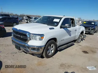 2020 Ram 1500 Big Horn with VIN 1C6RREBTXLN138726, listed as a IAAI auction lot 41413154 with 109,845 mi miles. Bid and sale history available at carsss.com. Image 2.