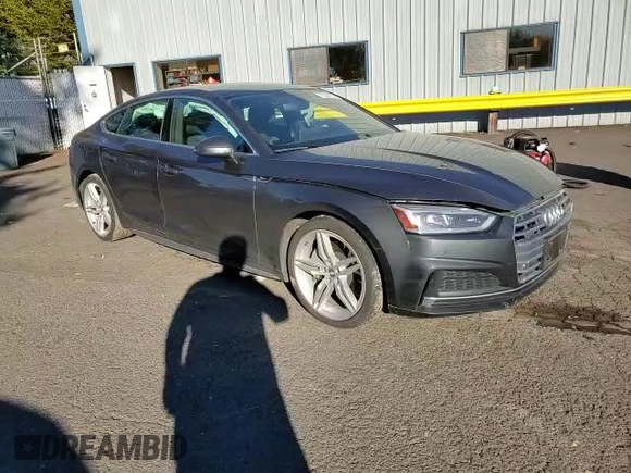 2019 Audi A5 Sportback Premium Plus with VIN WAUENCF55KA085987, listed as a Copart auction lot 71084973 with 38,324 mi miles. Bid and sale history available at carsss.com. Image 11.