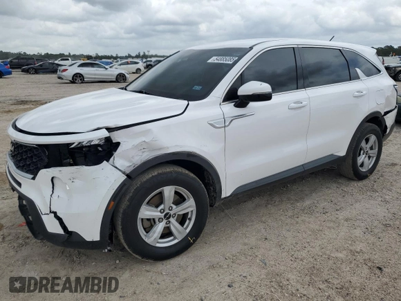 2022 Kia Sorento LX with VIN 5XYRGDLC9NG109610, listed as a Copart auction lot 54885085 with 115,950 mi miles and Clean title. Bid and sale history available at DreamBid. Image 1.