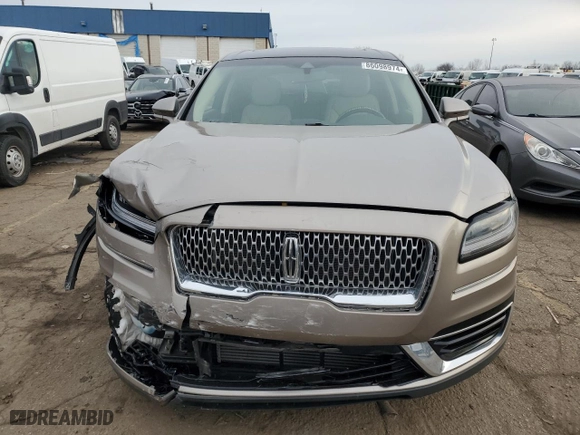 2020 Lincoln Nautilus Reserve with VIN 2LMPJ6K91LBL15015, listed as a Copart auction lot 86098974 with 22,627 mi miles and Salvage Title. Bid and sale history available at carsss.com. Image 5.