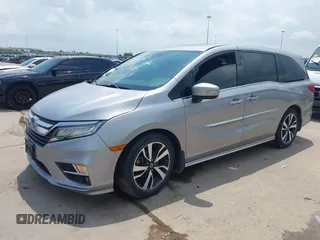 2018 Honda Odyssey Elite с VIN 5FNRL6H98JB062513, выставлен на аукционе IAAI как лот 42126318 с пробегом 75 589 миль миль и . История ставок и продаж доступна на DreamBid. Изображение 19.