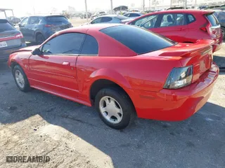 2001 Ford Mustang Standard with VIN 1FAFP40441F122154, listed as a IAAI auction lot 41866131 with 214,865 mi miles. Bid and sale history available at carsss.com. Image 3.