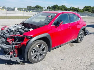 2024 Lexus UX with VIN JTHX6JBH8R2182245, listed as a IAAI auction lot 41205289 with 11,421 mi miles. Bid and sale history available at carsss.com. Image 19.
