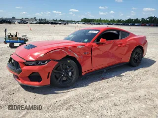 2024 Ford Mustang GT with VIN 1FA6P8CF6R5420632, listed as a Copart auction lot 56554165 with 13,194 mi miles and Salvage title. Bid and sale history available at DreamBid. Image 1.
