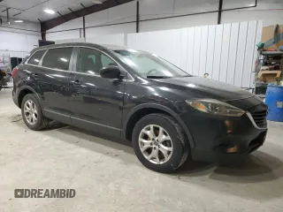 2015 Mazda CX-9 Sport with VIN JM3TB2BA0F0451468, listed as a Copart auction lot 49296095 with 177,693 mi miles and Salvage Title. Bid and sale history available at carsss.com. Image 4.
