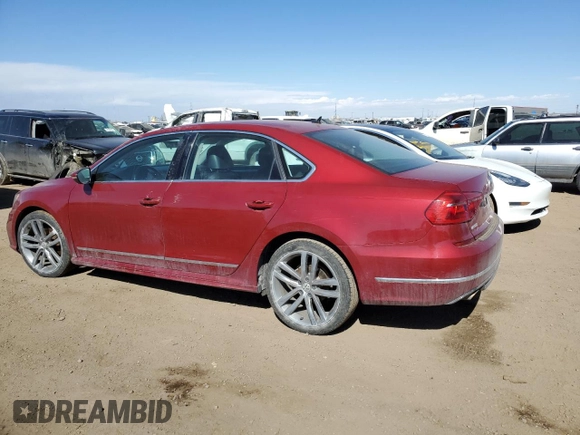 2016 Volkswagen Passat 1.8T S with VIN 1VWAT7A35GC042313, listed as a Copart auction lot 47549265 with 106,369 mi miles and Salvage Title. Bid and sale history available at carsss.com. Image 2.