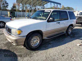 2000 Mercury Mountaineer with VIN 4M2ZU66P8YUJ40296, listed as a Copart auction lot 77108224 with 215,850 mi miles and Salvage Title. Bid and sale history available at carsss.com. Image 1.