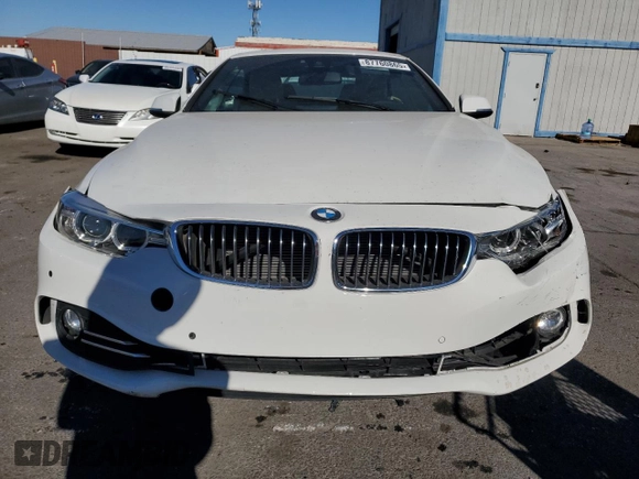 2014 BMW 4 Series 428i with VIN WBA3V7C52EJ872614, listed as a Copart auction lot 87760865 with Not provided miles and Salvage title. Bid and sale history available at DreamBid. Image 5.