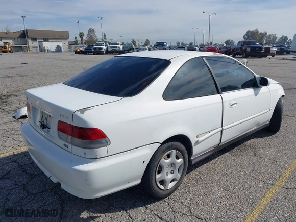 2000 Honda Civic EX with VIN 1HGEJ8144YL089201, listed as a IAAI auction lot 41814454 with 270,809 mi miles. Bid and sale history available at carsss.com. Image 4.