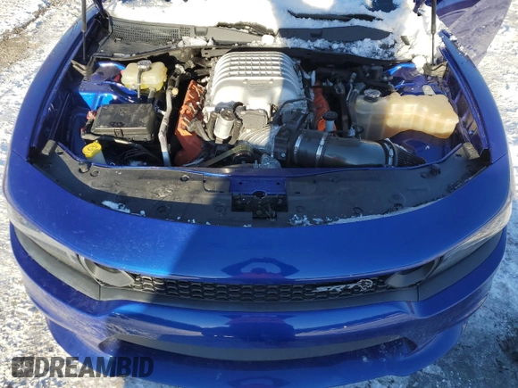 2019 Dodge Charger SRT Hellcat with VIN 2C3CDXL97KH561898, listed as a Copart auction lot 41762775 with Not Provided miles and Salvage Title. Bid and sale history available at DreamBid. Image 11.