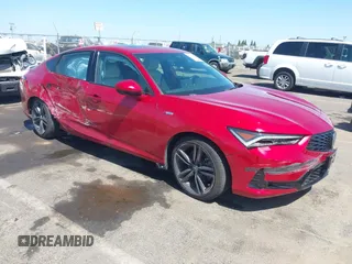2023 Acura Integra w/A-Spec Package with VIN 19UDE4H39PA008032, listed as a IAAI auction lot 42519216 with 19,107 mi miles and . Bid and sale history available at DreamBid. Image 1.