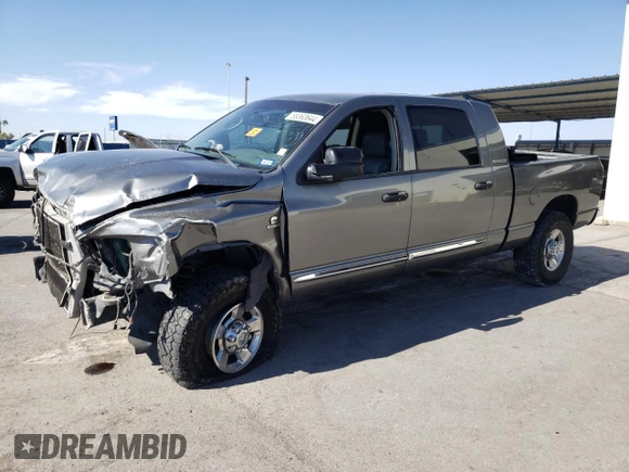 2006 Dodge Ram 2500 SLT with VIN 3D7KS29C66G227957, listed as a Copart auction lot 68363644 with 241,472 mi miles and Salvage Title. Bid and sale history available at carsss.com. Image 1.