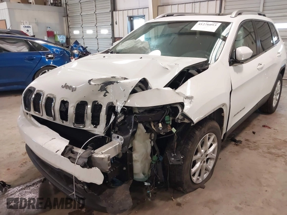 2017 Jeep Cherokee Latitude with VIN 1C4PJLCS7HW549570, listed as a IAAI auction lot 41276093 with 135,664 mi miles and . Bid and sale history available at carsss.com. Image 6.