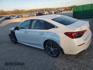 2022 Honda Civic Sedan Touring with VIN 2HGFE1F96NH301464, listed as a Copart auction lot 88975525 with 66,689 mi miles and Salvage Title. Bid and sale history available at carsss.com. Image 2.