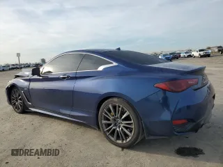 2017 Infiniti Q60 Sport with VIN JN1EV7EK4HM362673, listed as a Copart auction lot 50077315 with 82,992 mi miles and Salvage Title. Bid and sale history available at DreamBid. Image 2.