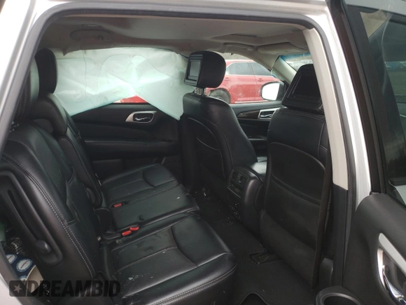 2014 Nissan Pathfinder Platinum with VIN 5N1AR2MM9EC707683, listed as a Copart auction lot 53801935 with 107,011 mi miles and Salvage Title. Bid and sale history available at carsss.com. Image 11.