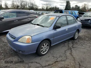 2003 Kia Rio with VIN KNADC125X36279379, listed as a Copart auction lot 50389895 with 0 mi miles and Clean Title. Bid and sale history available at carsss.com. Image 1.