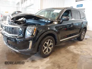 2020 Kia Telluride EX with VIN 5XYP34HC7LG038576, listed as a IAAI auction lot 41631868 with 81,827 mi miles and . Bid and sale history available at DreamBid. Image 2.