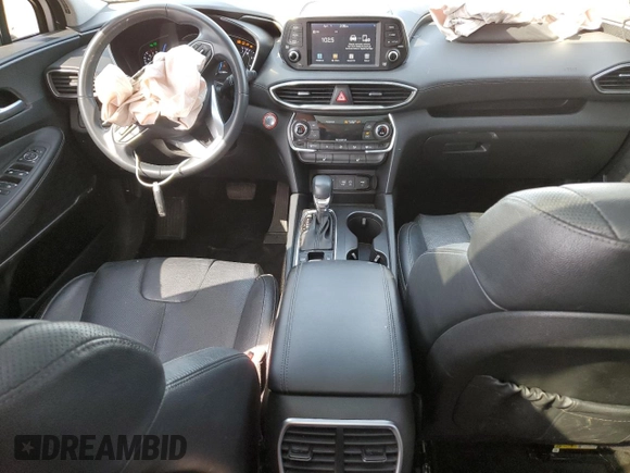 2020 Hyundai Santa Fe SEL with VIN 5NMS33AD9LH143066, listed as a Copart auction lot 51484095 with 121,858 mi miles and Salvage Title. Bid and sale history available at carsss.com. Image 8.