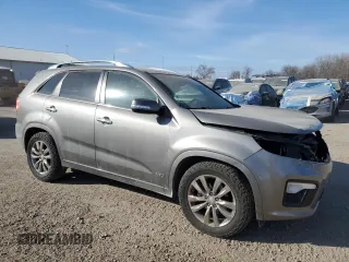 2012 Kia Sorento SX with VIN 5XYKWDA23CG248644, listed as a Copart auction lot 88329835 with 157,151 mi miles and Salvage Title. Bid and sale history available at carsss.com. Image 4.